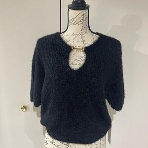 NWT Bishop + Young Anna Cut Out Sweater